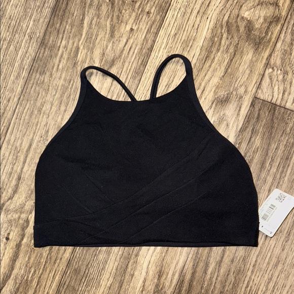 Lululemon Flow Y Wrap-Front High Neck Bra